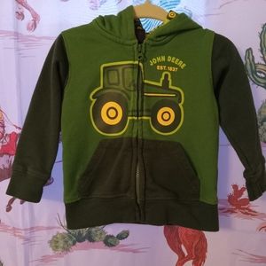 Baby John Deere Zip-up Hoodie